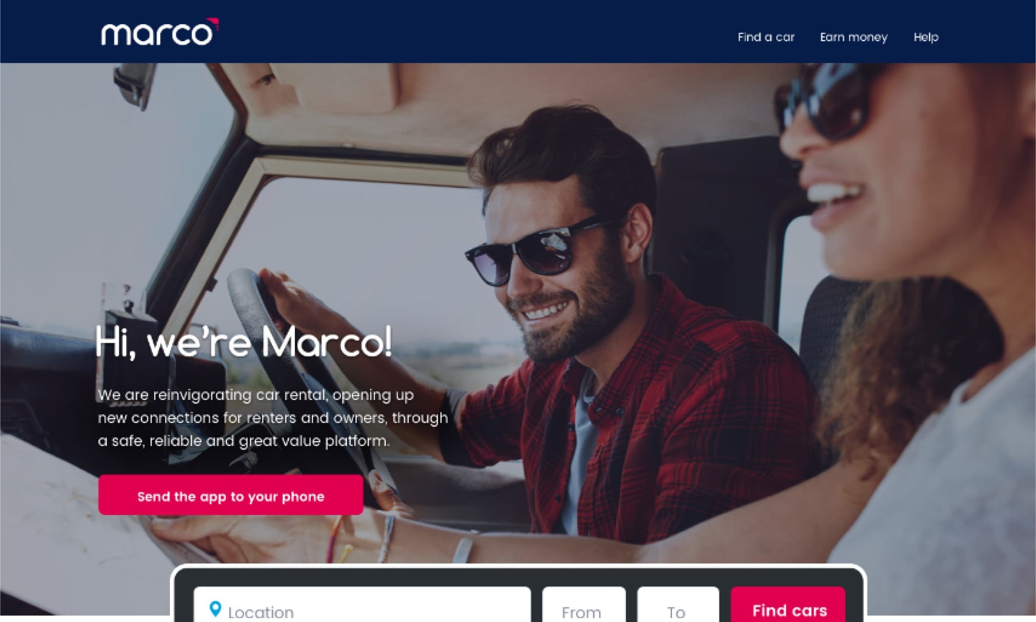 Marco Car Rental Site